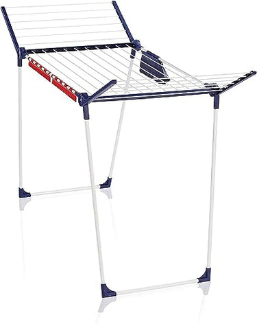 Leifheit Standtrockner Pegasus 180 Solid Plus mit stabilem Stand, Wäscheständer für lange Wäsche, Flügelwäschetrockner für platzsparende Aufbewahrung im Sale